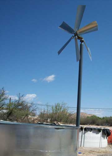 Windmill and Tanks